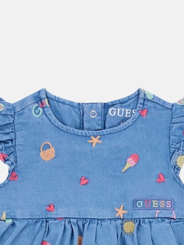 GUESS KIDS Klänning 'CHAMBRAY' i blå