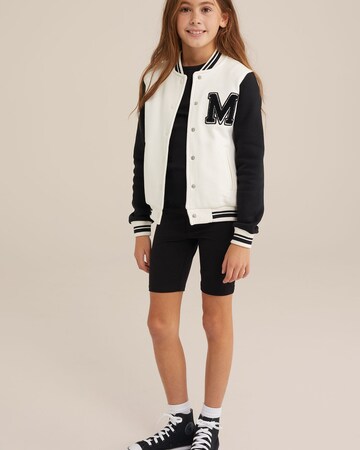 WE Fashion Скинни Леггинсы в Черный