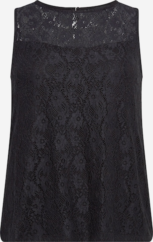 Dorothy Perkins Curve Top in Black: front