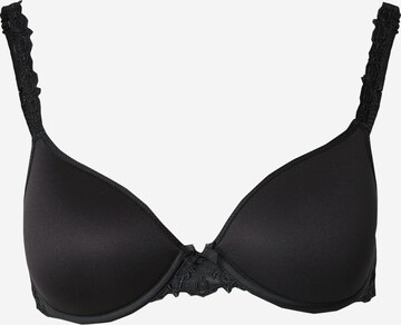 Chantelle - Push-up Soutien 'CHAMPS ELYSEES' em preto: frente