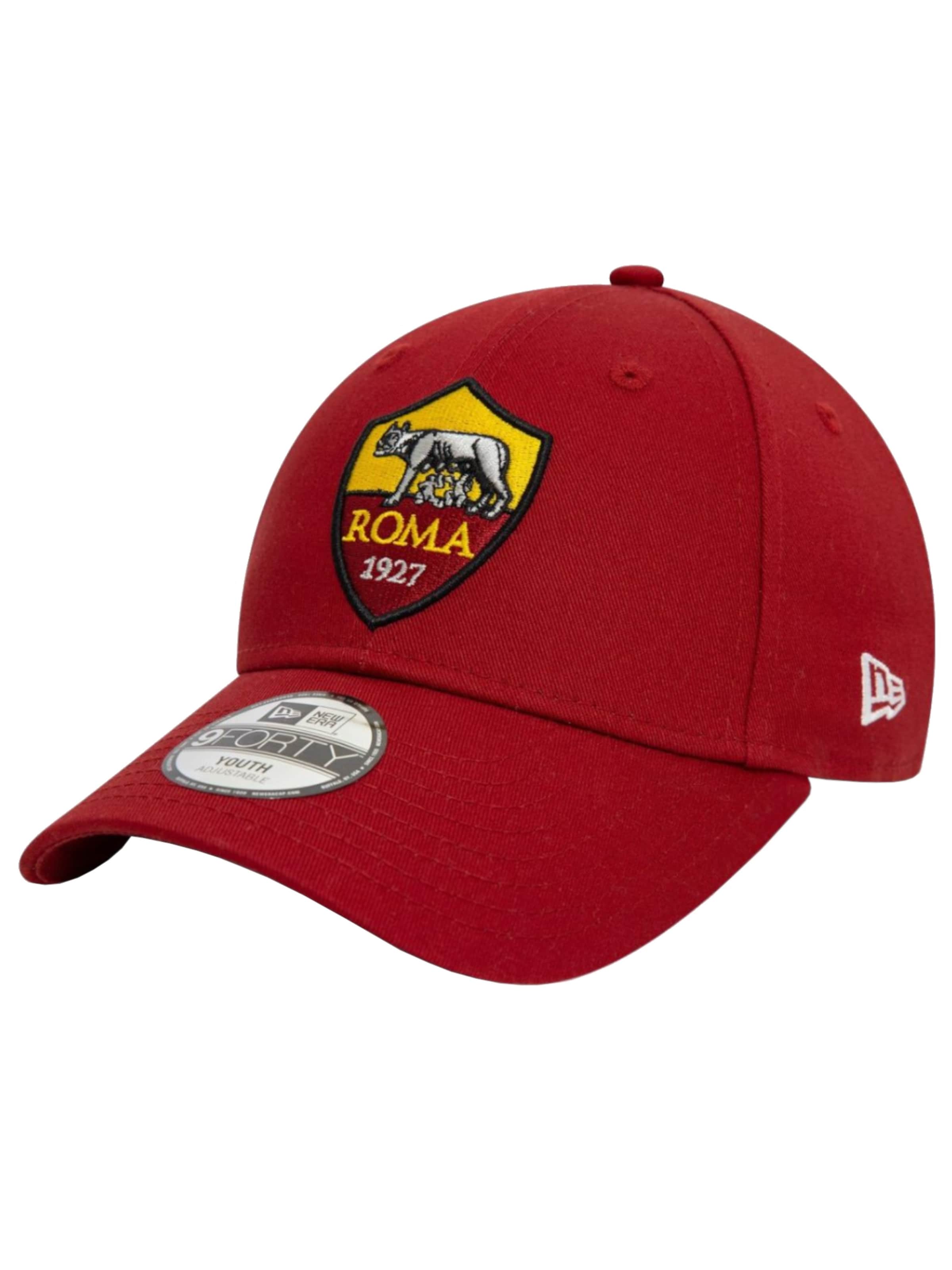 NEW ERA Hut 'New Era Core 9Forty AS Roma Jr Cap'‌‌ in Rot: Vorderseite