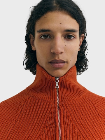 Thinking MU Strickjacke 'Ekaiz' in Orange
