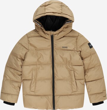 Veste d’hiver BOSS en beige : devant