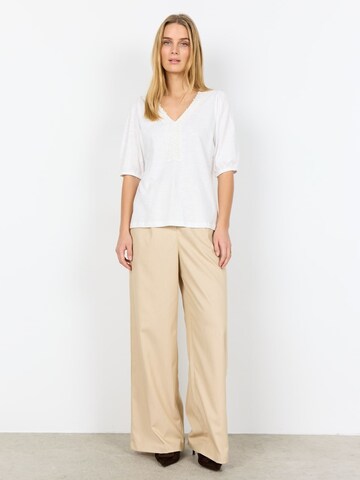 Soyaconcept Shirt 'Soyaconcept babette 73 ecru' in White: front
