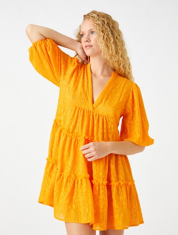 Koton Jurk in Oranje: voorkant