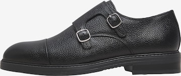 SELECTED HOMME - Zapatos con cordón 'Blake' en negro: frente
