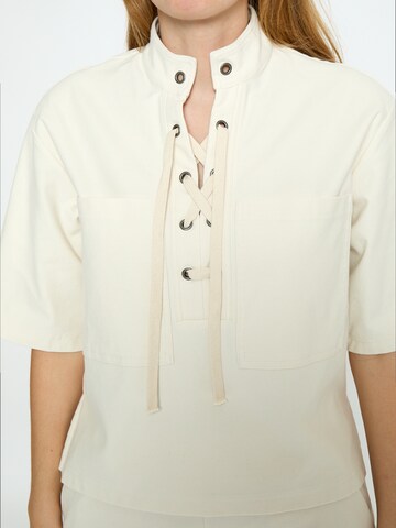 Top 'Naddie' di Peppercorn in bianco