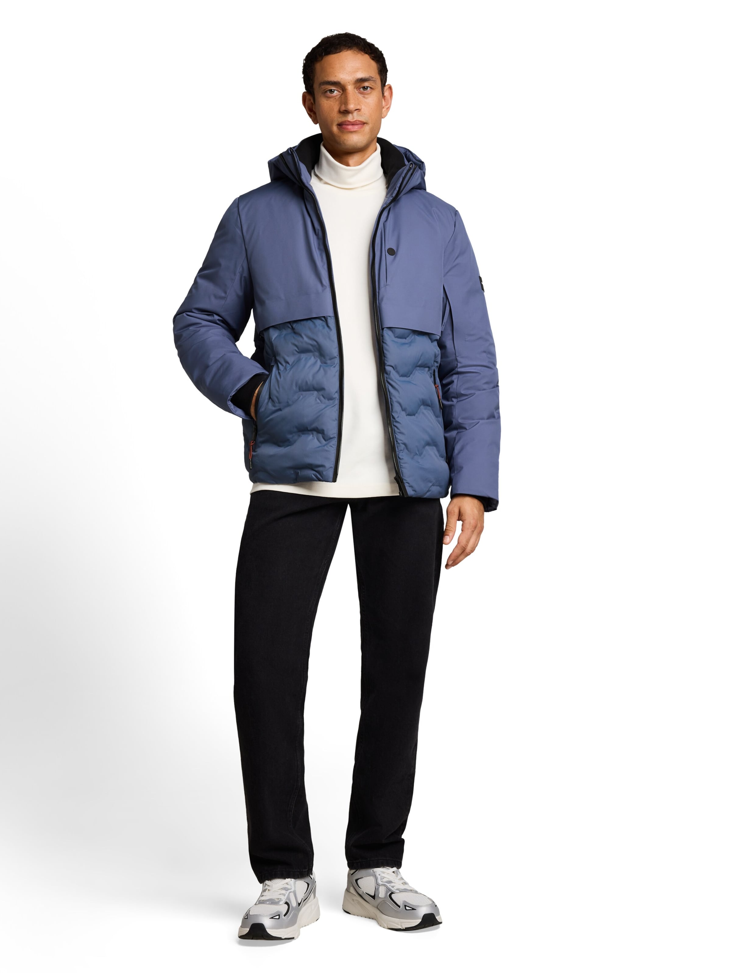 TOM TAILOR - Chaqueta de entretiempo en azul