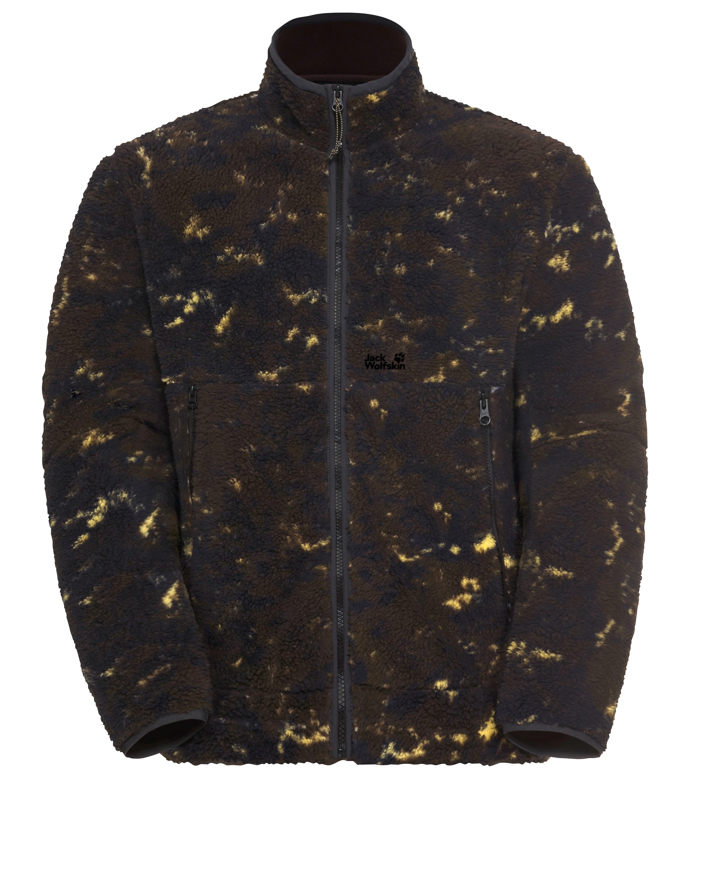 JACK WOLFSKIN Funktionele fleece-jas in Bruin: voorkant
