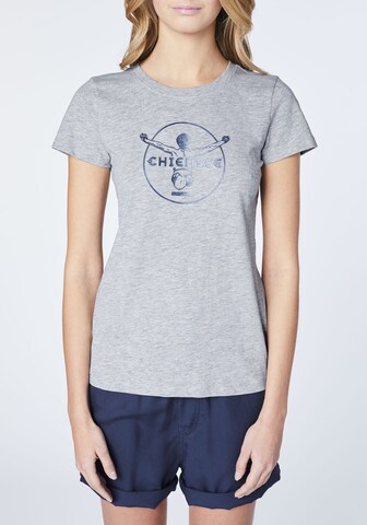 T-shirt 'Taormina' CHIEMSEE en gris