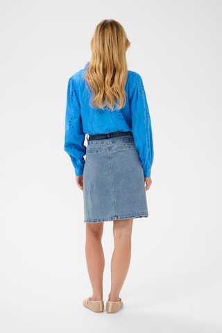 Cream Skirt 'CRGrazie' in Blue