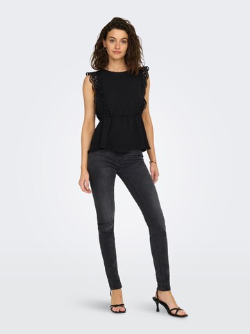 ONLY - Blusa 'METTE' em preto