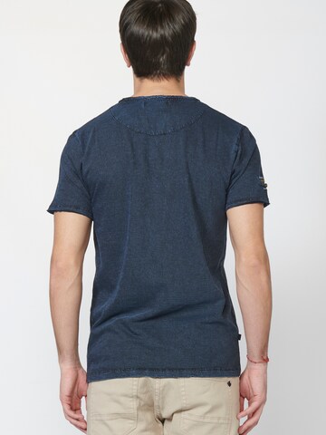 KOROSHI Shirt in Blauw