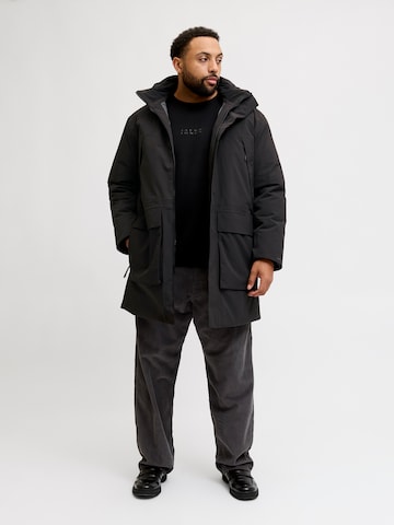Parka invernale 'JPRCCMOON' di Jack & Jones Plus in nero