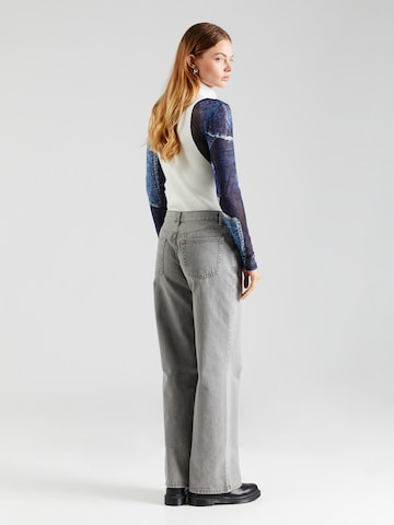 TOPSHOP Wide leg Τζιν 'Ember' σε γκρι