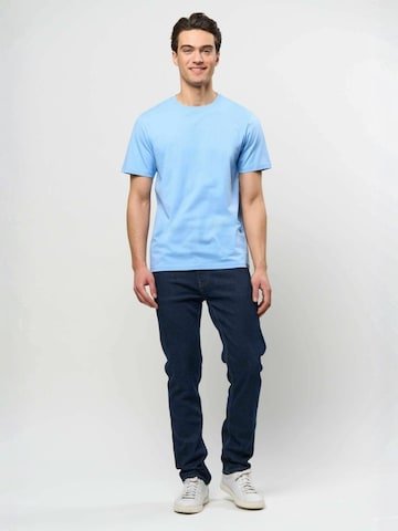 U.S. POLO ASSN. Regular Fit Skjorte ' UMSaimon ' i blå