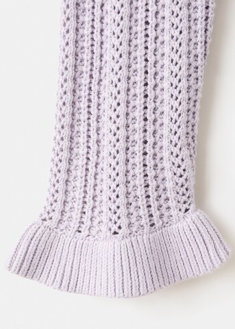 MANGO TEEN Sweater 'Lucky' in Purple