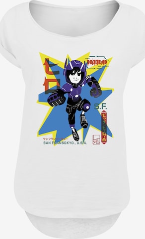 F4NT4STIC T-Shirt 'Big Hero 6 Hiro Manga' in Weiß: Vorderseite