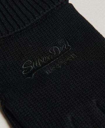 Superdry Handschuhe in Schwarz