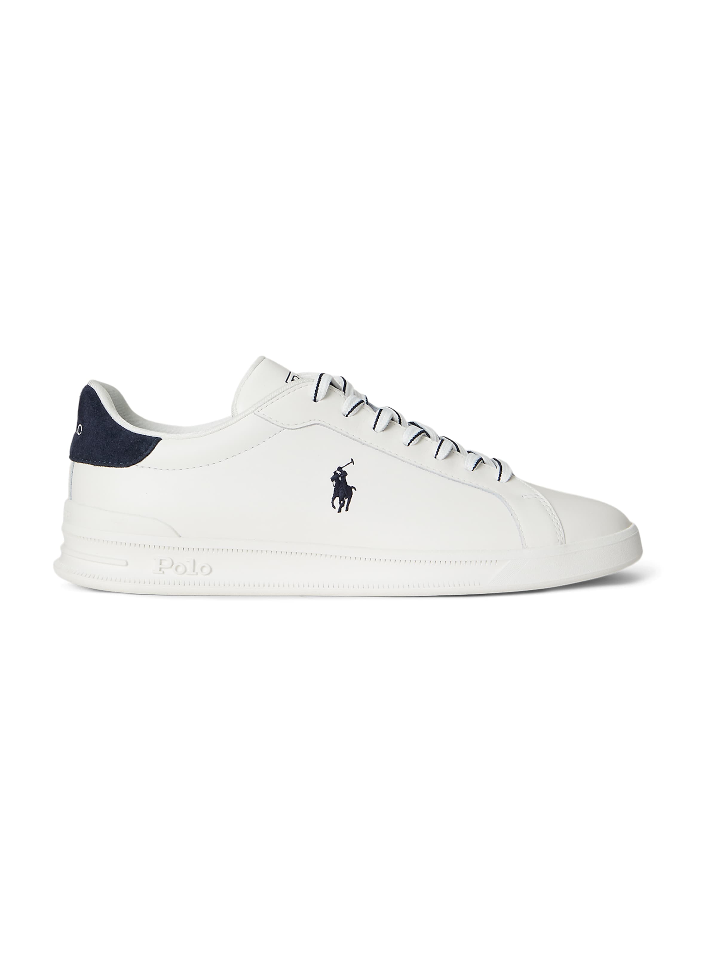 Sneaker low 'HRT CRT II' de la Polo Ralph Lauren pe alb: față