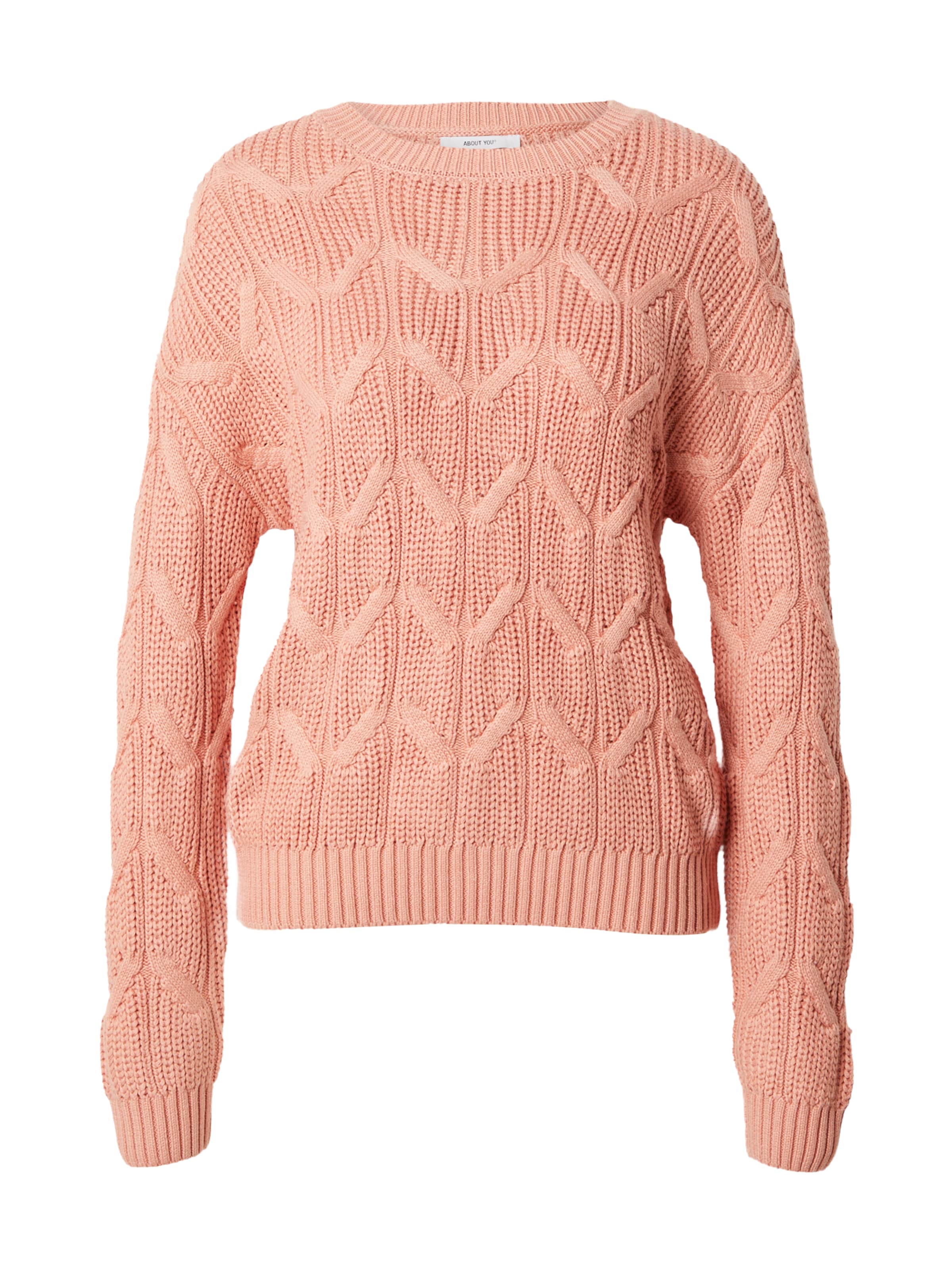 ABOUT YOU Sweater 'Valeria' in Pink: front