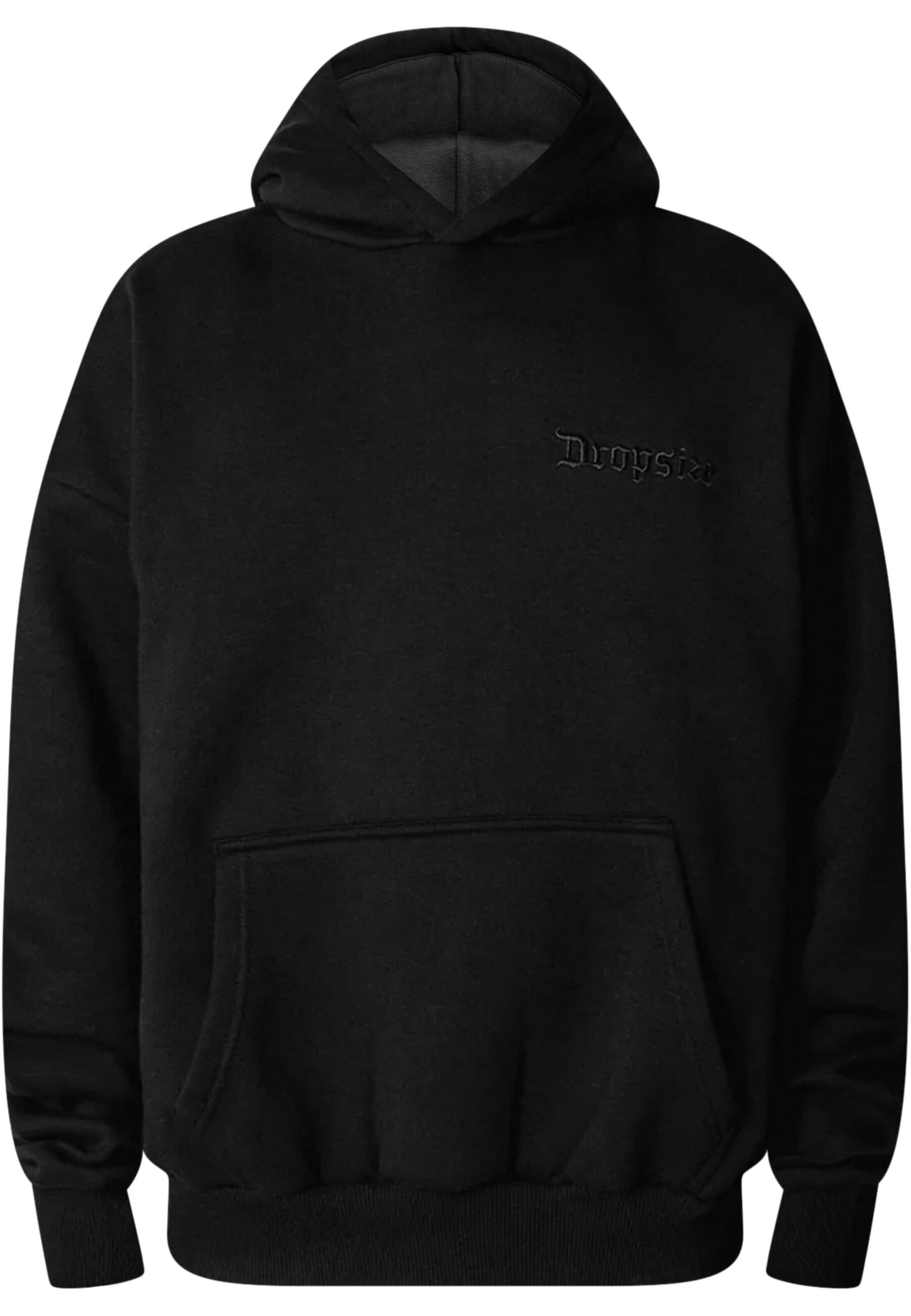 Dropsize Sweatshirt 'Moon V2' in Black: front