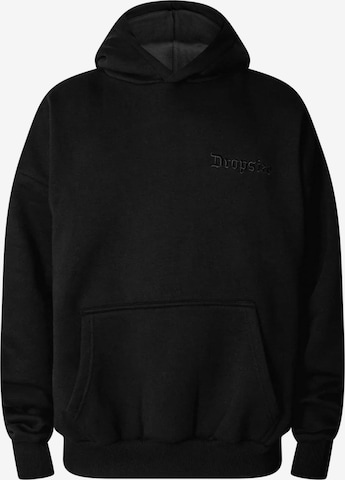 Sweat-shirt 'Moon V2' Dropsize en noir : devant