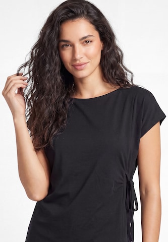 T-shirt usha BLACK LABEL en noir