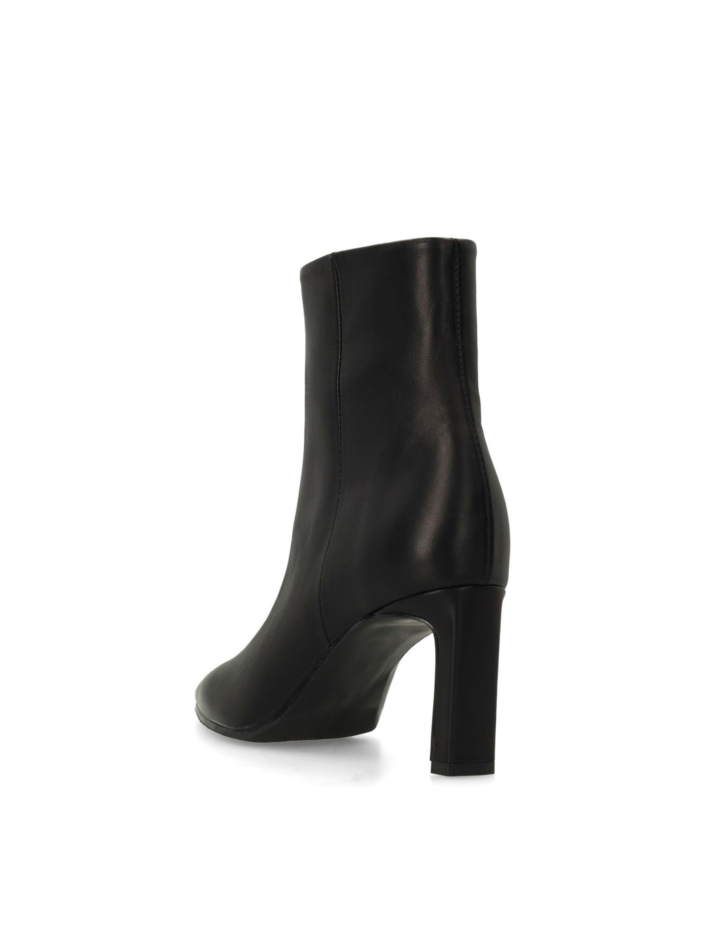 MANFIELD Stiefelette in Schwarz