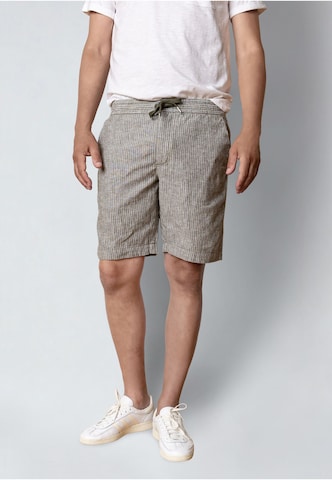 Clean Cut Copenhagen Regular Broek 'Barcelona Luca' in Groen: voorkant