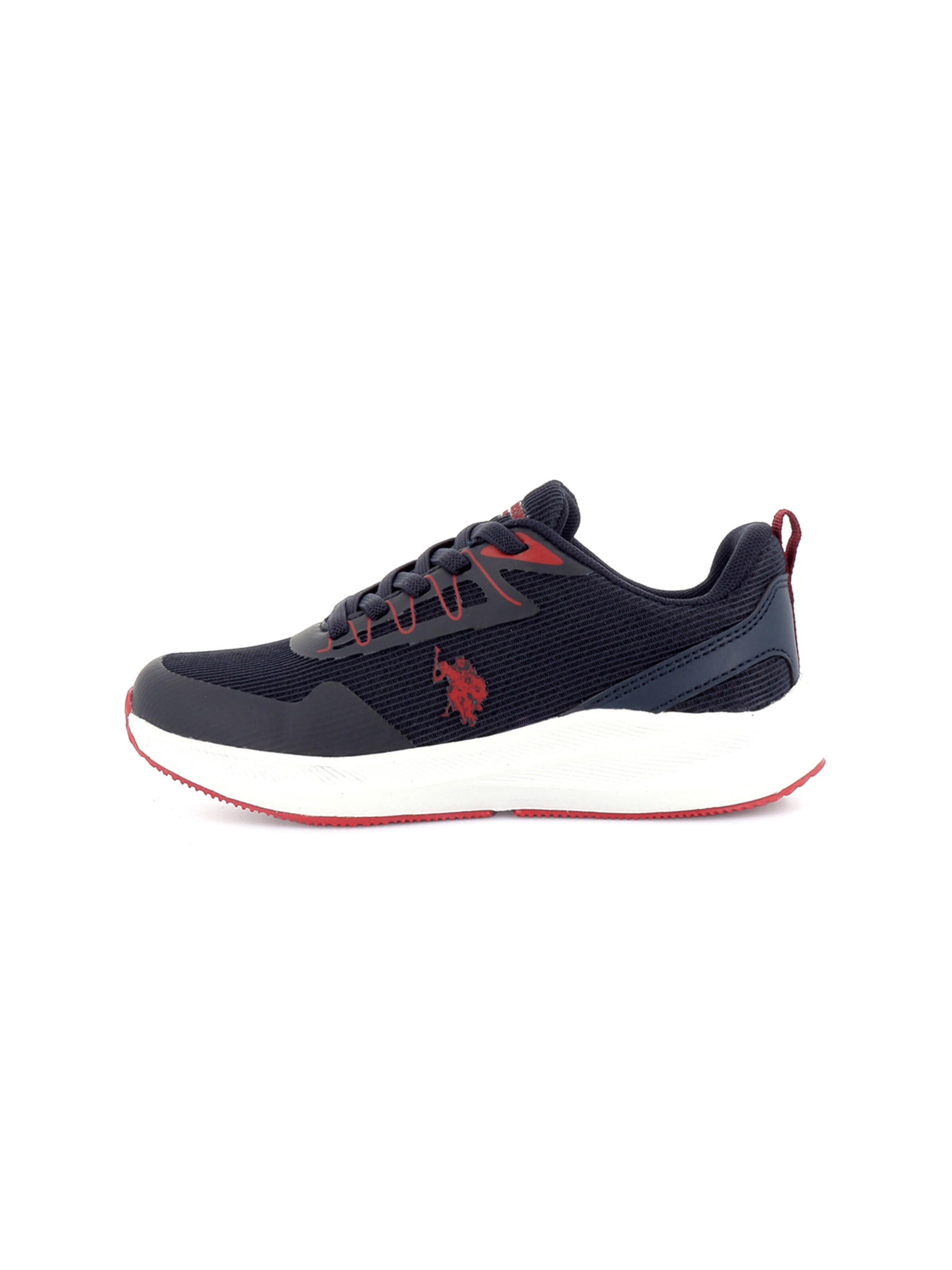 Baskets 'Adryen' US POLO ASSN. en noir : devant