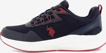 Baskets 'Adryen' US POLO ASSN. en noir : devant