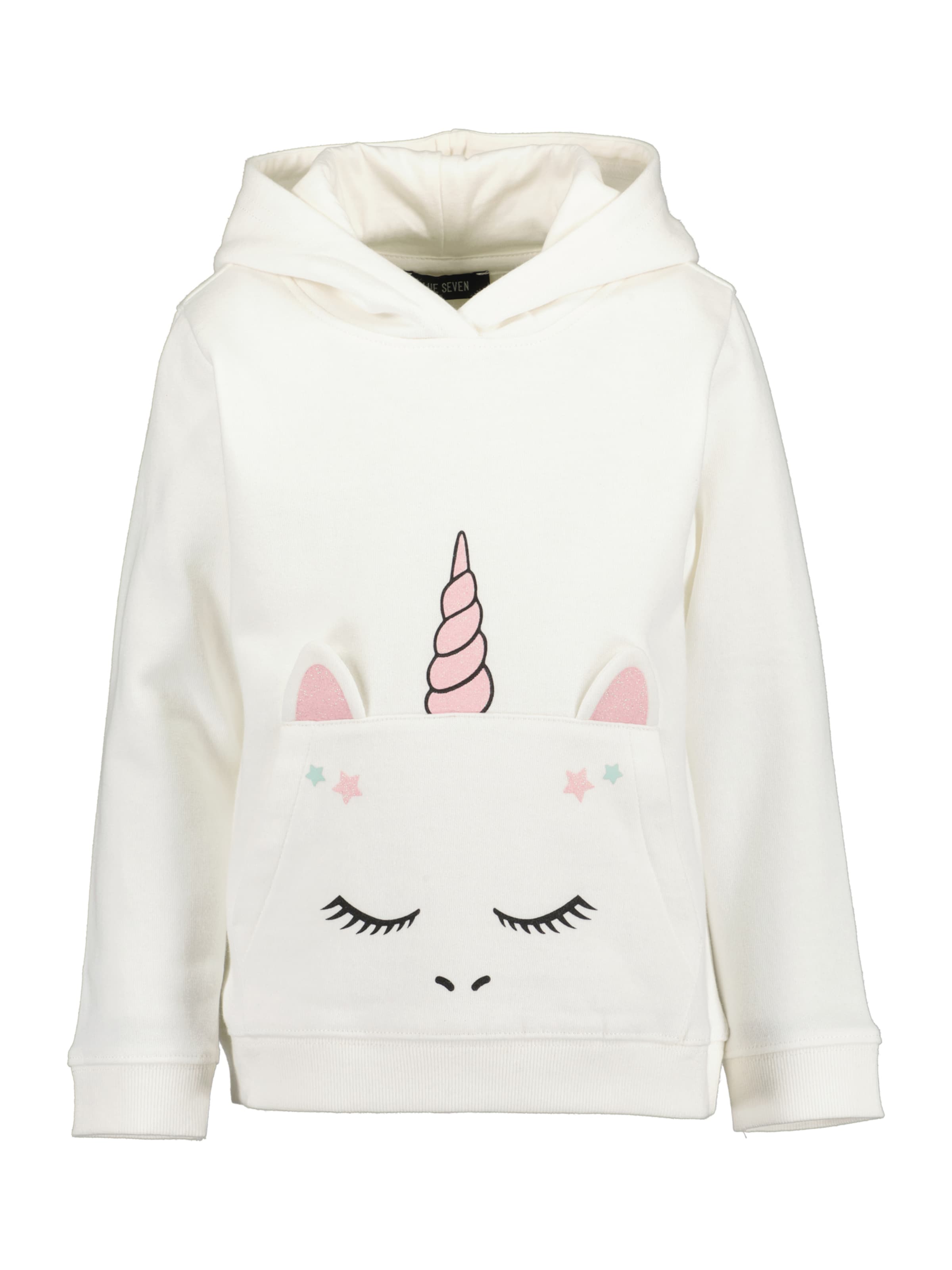 BLUE SEVEN Sweatshirt in Weiß: Vorderseite