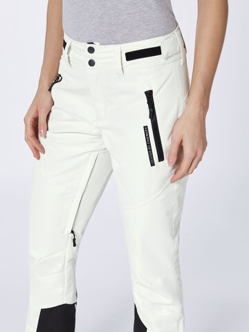 CHIEMSEE Regular Outdoor Pants in White