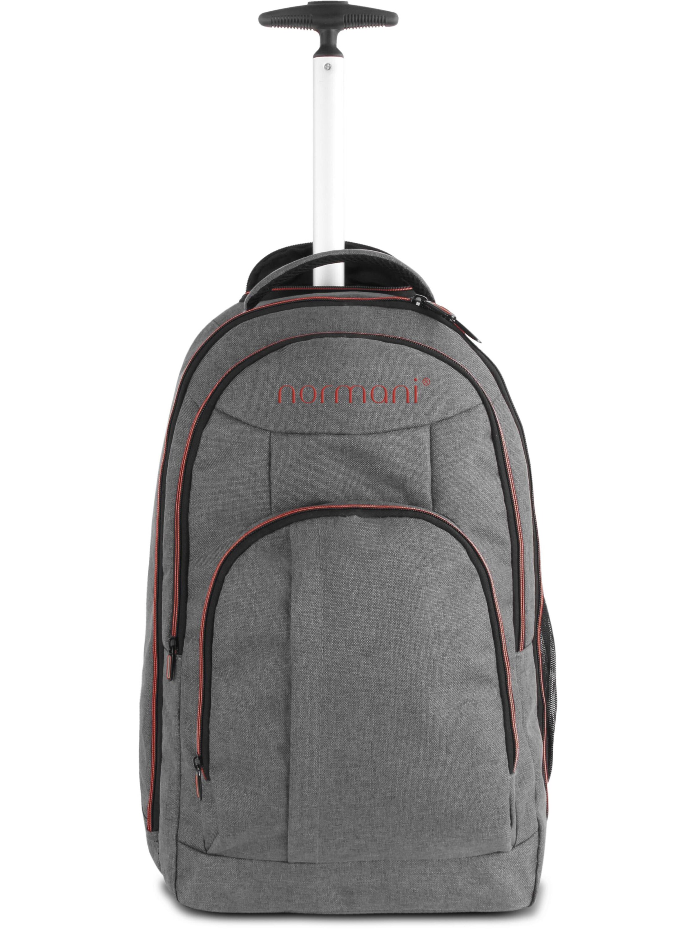 normani Backpack in Grey: front