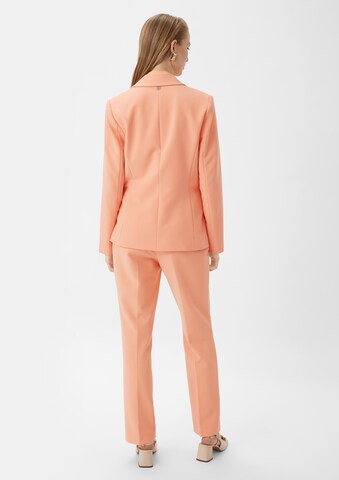 Blazer COMMA en orange : derrière