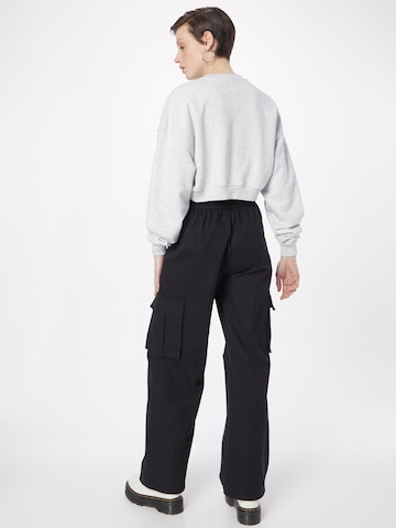 PULZ Jeans Loose fit Cargo trousers 'WILMA' in Black