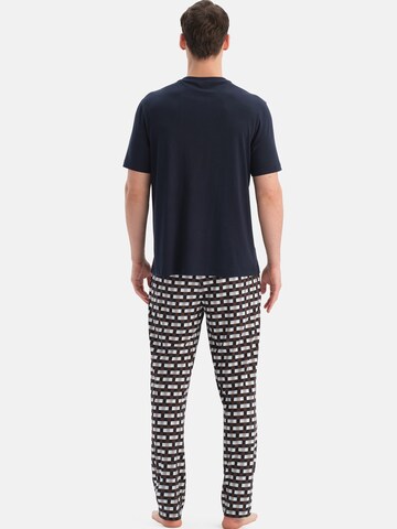 Dagi Piżama długa w kolorze niebieski