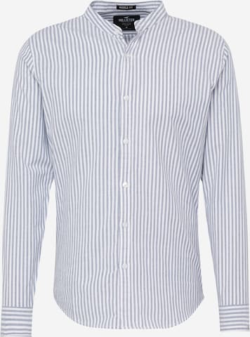 HOLLISTER Button Up Shirt in Blue: front
