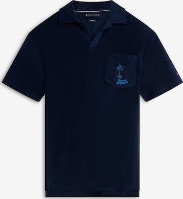 T-Shirt TOMMY HILFIGER en bleu : devant