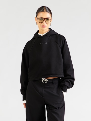 PINKO Sweatshirt in Black: front
