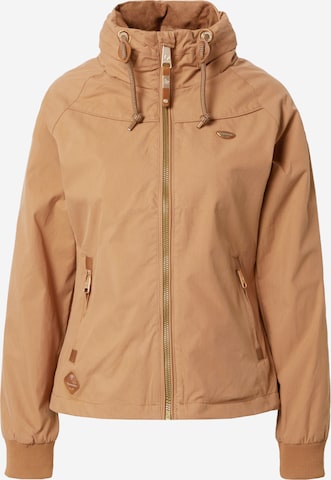 Ragwear Between-Season Jacket 'APOLI' in Brown: front