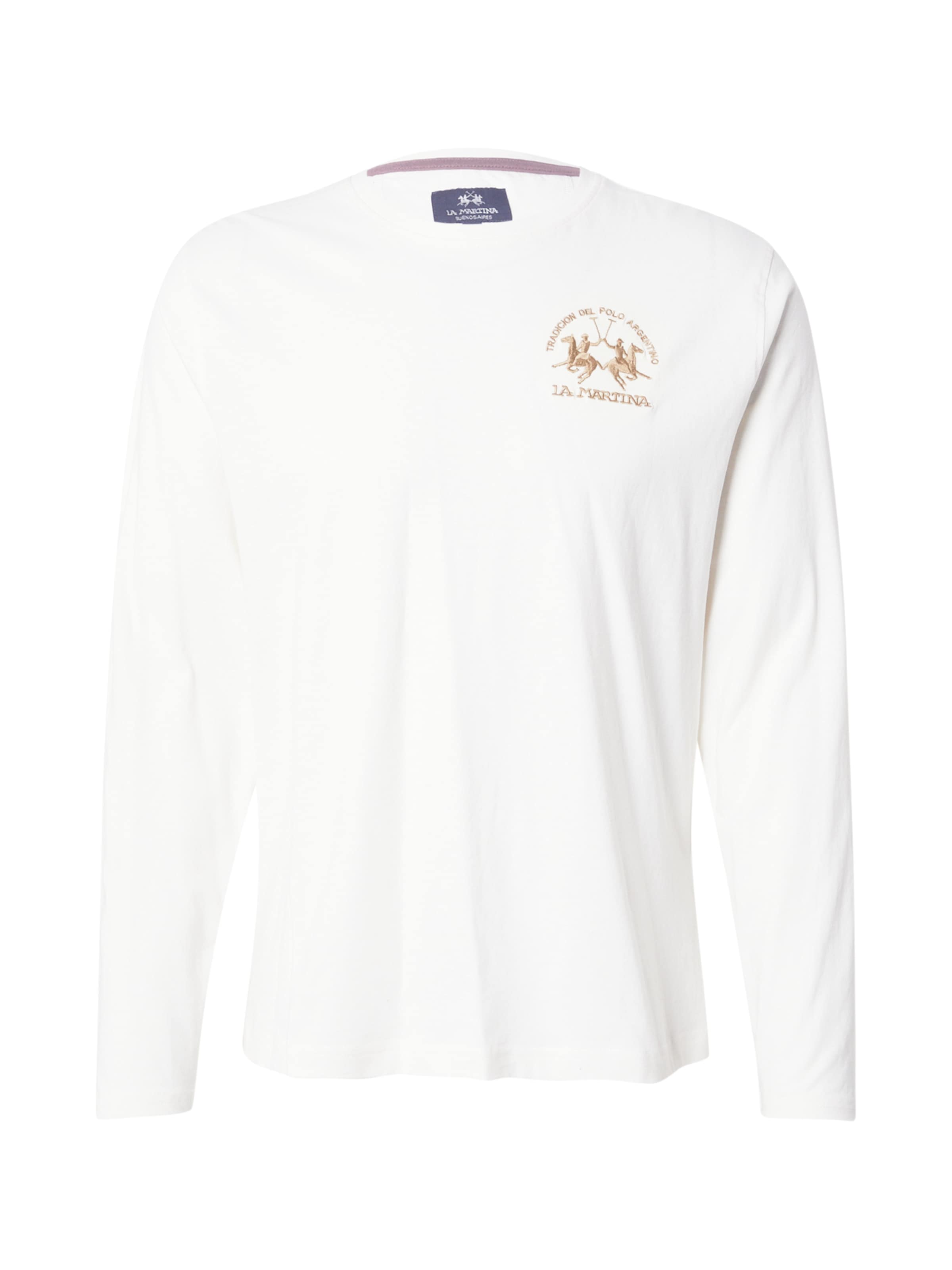 La Martina - Camiseta en blanco: frente