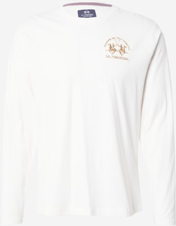 La Martina Shirt in White: front