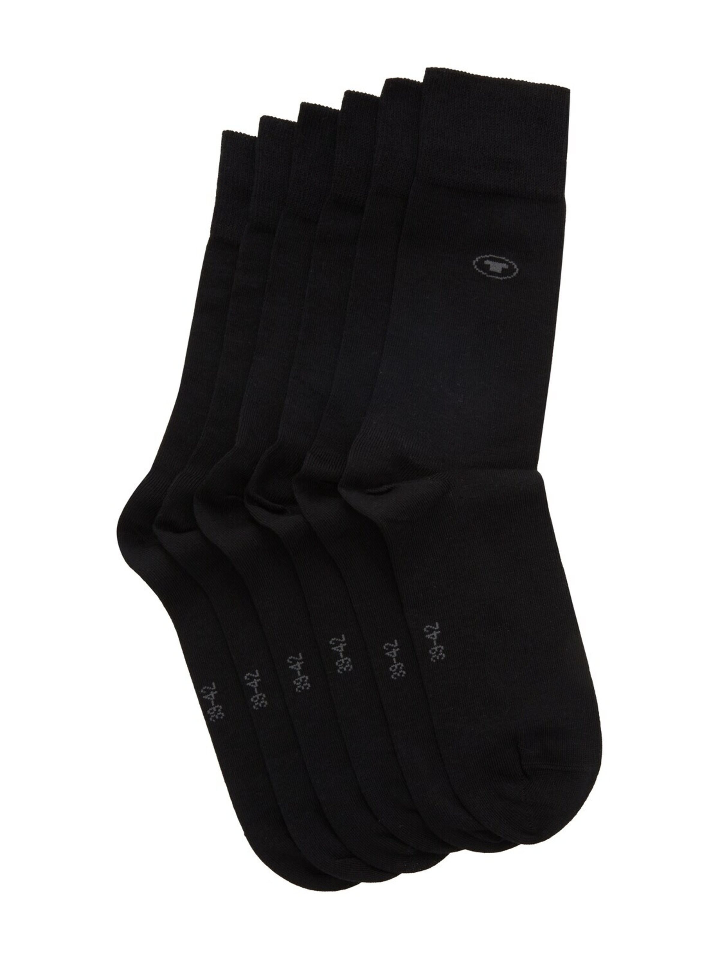Tom Tailor Sokken voor heren, Zwart (Zwart - 610), 43-45 EU