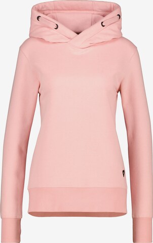 Alife and Kickin Sweatshirt 'Brie' in Roze: voorkant