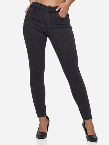 Tazzio Skinny Jeans 'F105' in Black: front