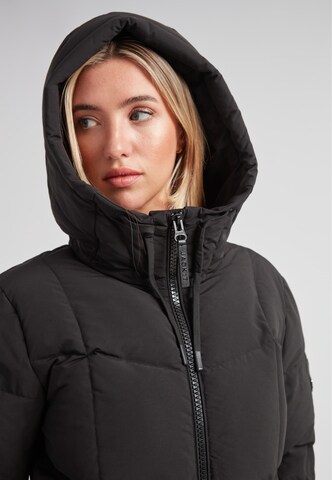 Manteau d’hiver 'Black Star' JACK1T en noir