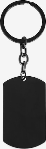 Akzent Key Ring 'Pelle, langlebig' in Black: front