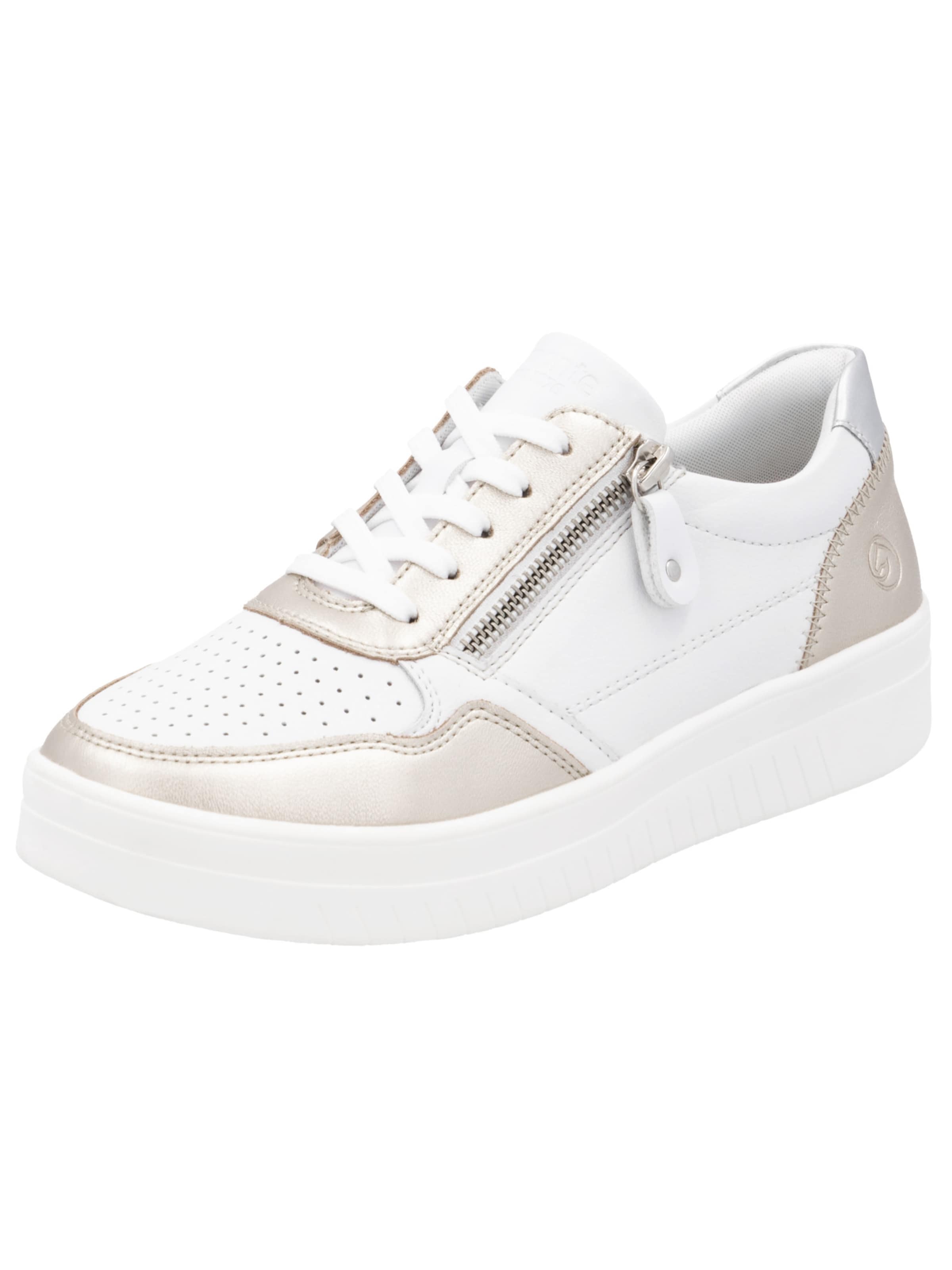 Sneaker bassa di REMONTE in bianco: frontale